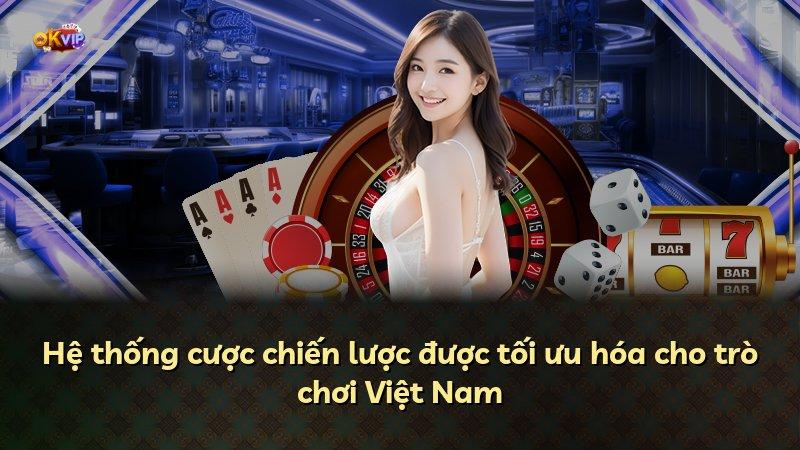 Hệ thống cược chiến lược được tối ưu hóa cho trò chơi Việt Nam