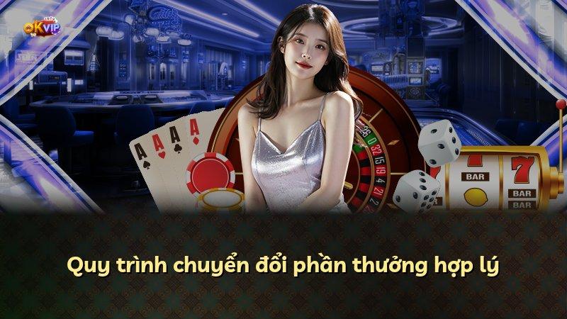 Quy trình chuyển đổi phần thưởng hợp lý
